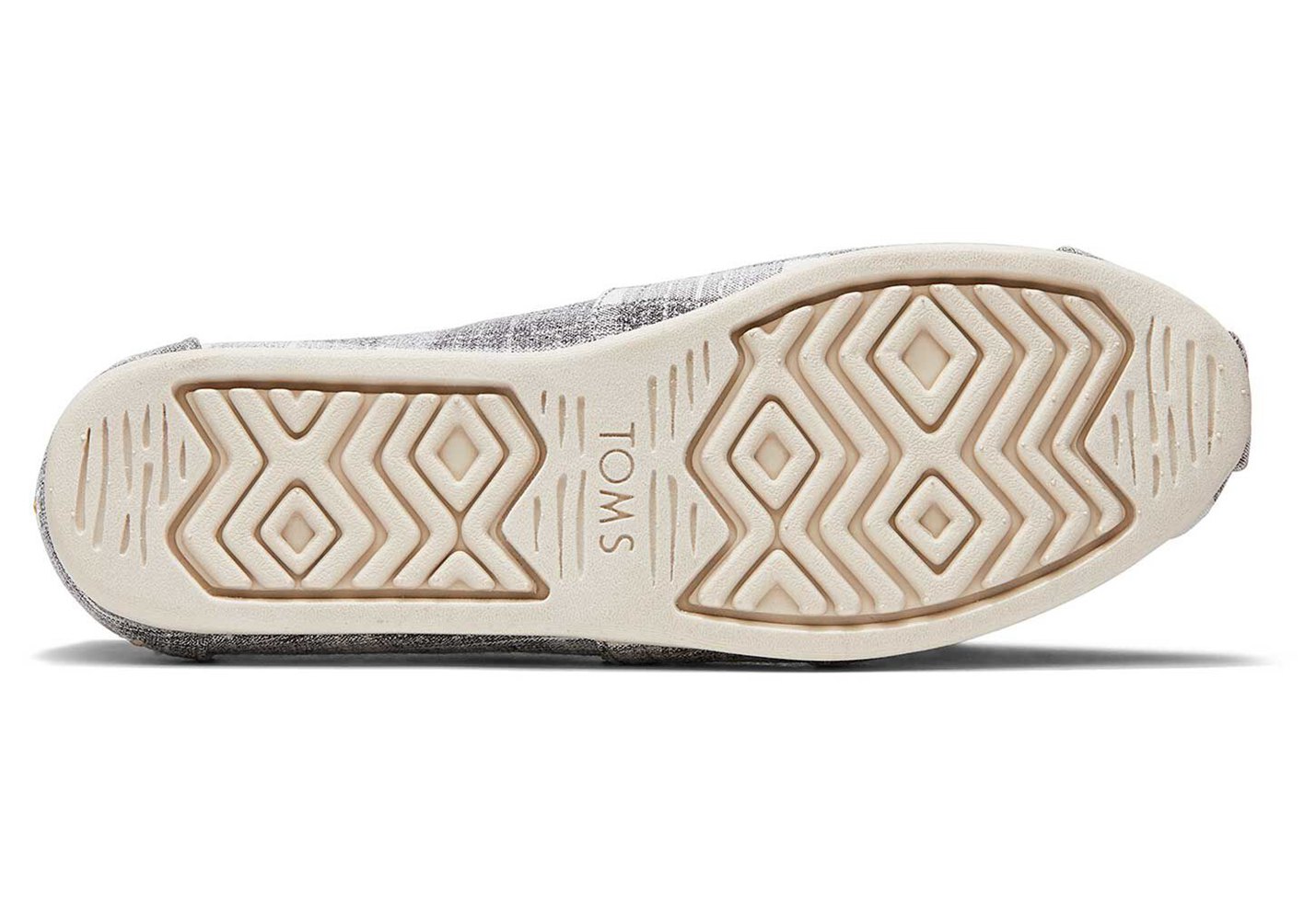 Toms Alpargata Plaid Daisies Espadrille Grey - Womens - 45218-PZGS